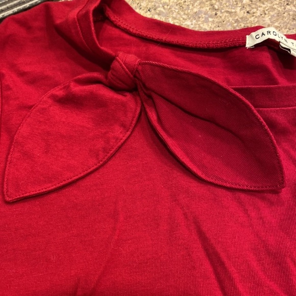 Carolyn Taylor Red Top Cute Tie XL - Picture 4 of 15